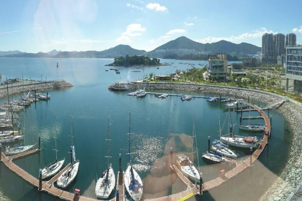 The Castle Ocean Marina Double Suite Yeosu Eksteriør bilde