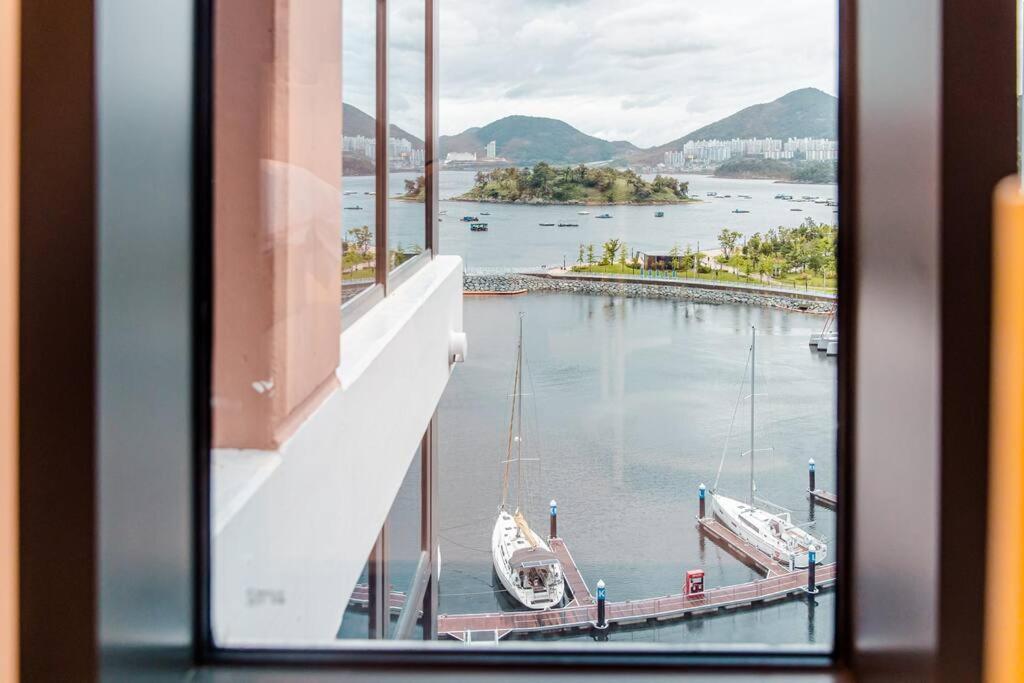 The Castle Ocean Marina Double Suite Yeosu Eksteriør bilde